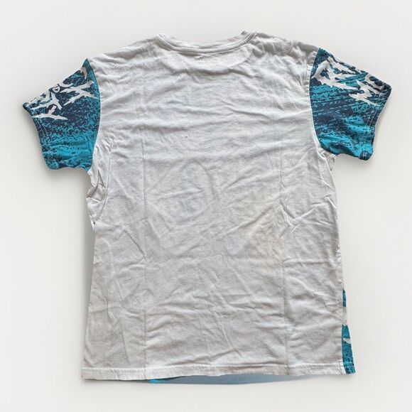 Rick and Morty Mens T Shirt Graphic Tee Blue Short Sleeve Size XL - Picture 2 of 7